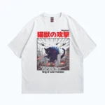 Super Catzilla Oversized T‑Shirt