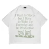 I Want To Sleep Oversized T‑Shirt