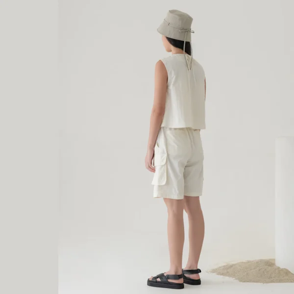 Cascade Sleeveless Top