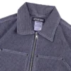 Hickory Half‑Zip Work Shirt