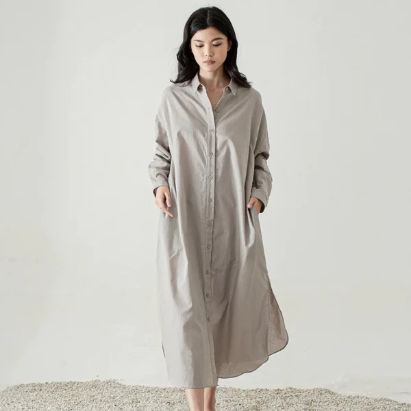 Fable Cotton Shirt Dress