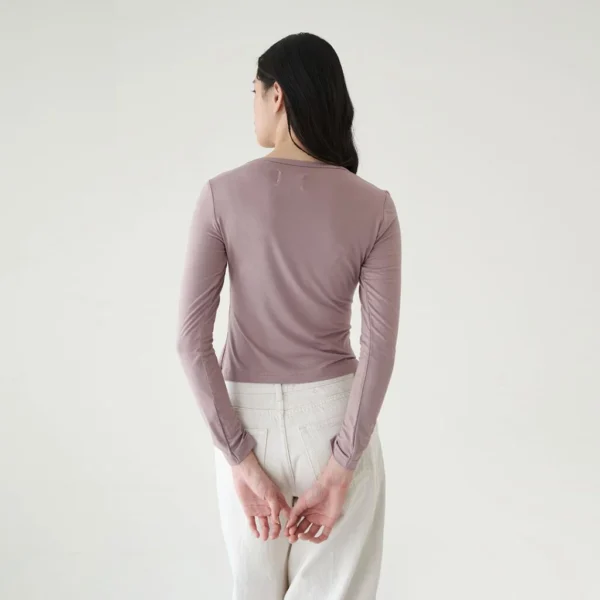 Aera Asymmetric Drape Top