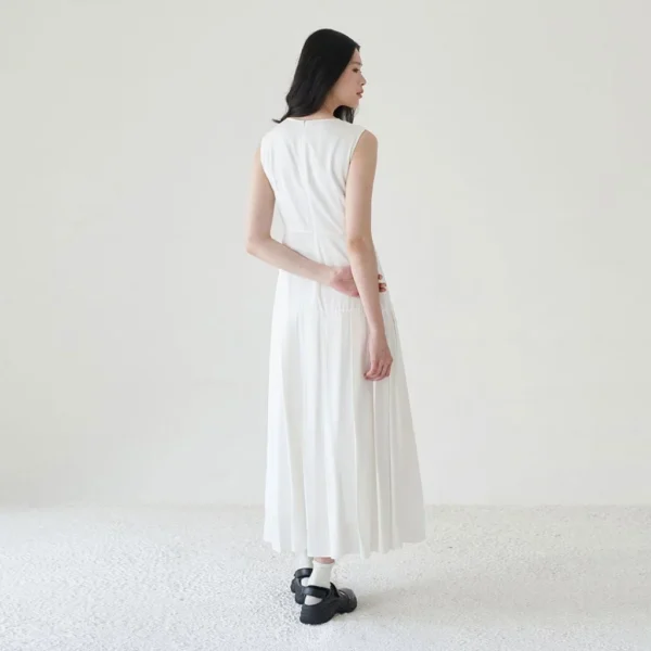 Lunel Pleated Maxi Dress