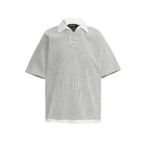 Retro Collar Polo Shirt